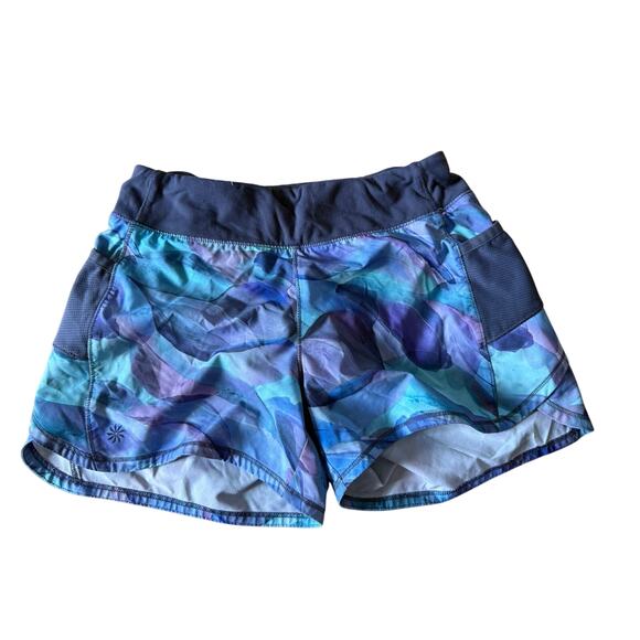 Athleta Girl Record Breaker 3” shorts printed - Picture 1 of 3